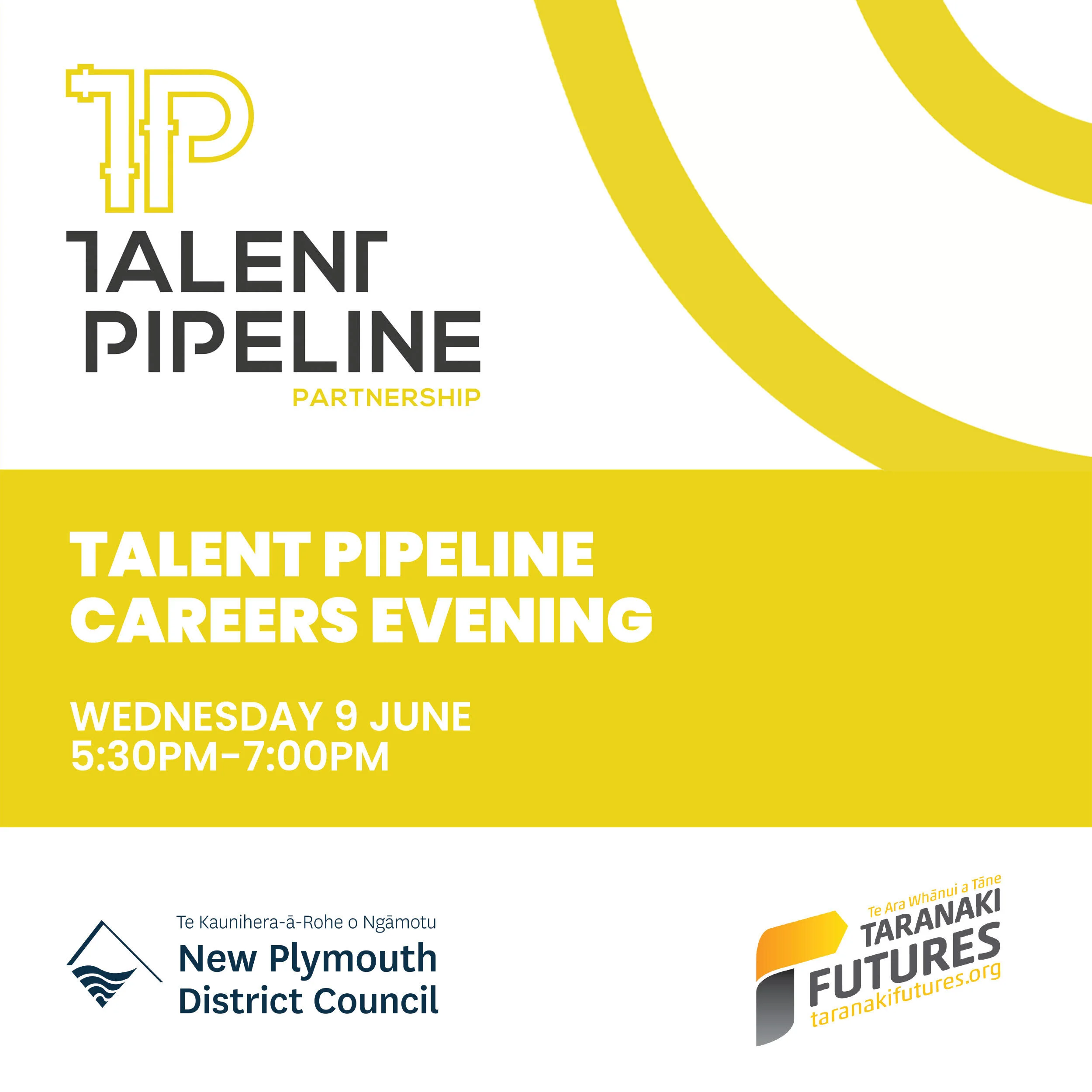 Talent Pipeline Careers Evening: Wednesday 9 June